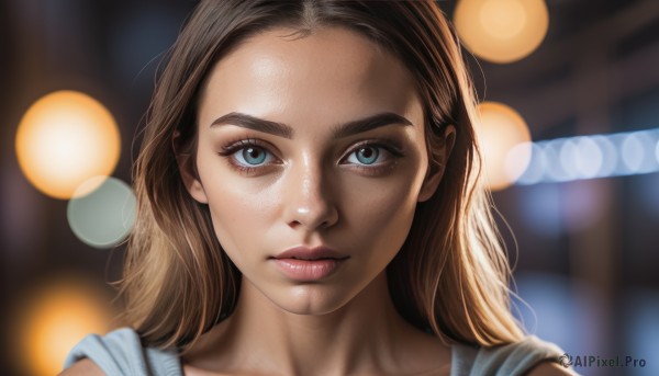The allure of a female in a dynamic dynamic scene