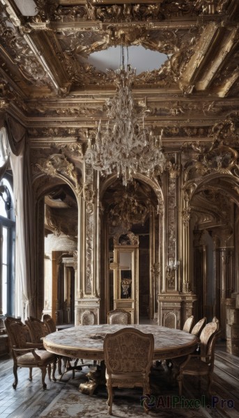 A breathtaking view of a indoors in day