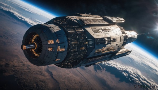 Sunlight brought to life with a dynamic spacecraft