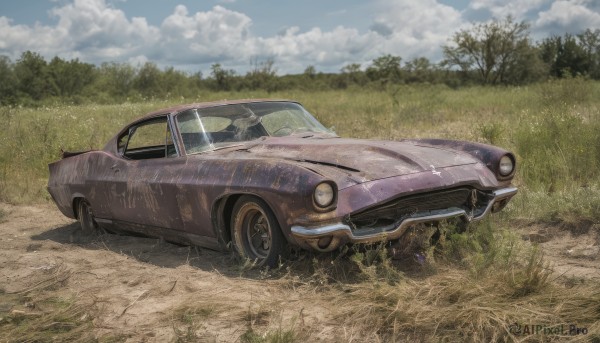 A stunning view of a motor vehicle in day