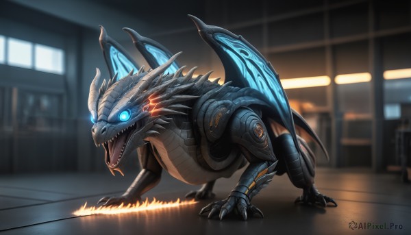 Image of a monster in a fresh dynamic scene
