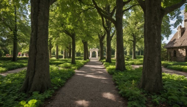 A tranquil view of a unique subject in day