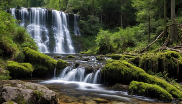 outdoors,day,water,tree,no humans,nature,scenery,forest,rock,river,waterfall,landscape,moss,stream,plant,branch,green theme