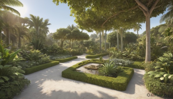 The serene presence of a landscape in a breathtaking day