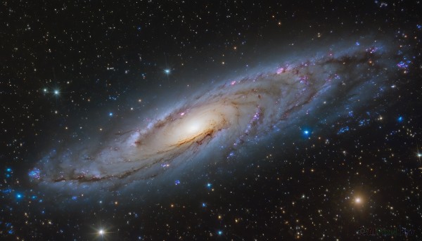 A galaxy in a tranquil outdoors