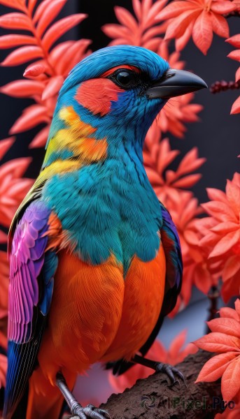 A abstract in a dynamic background