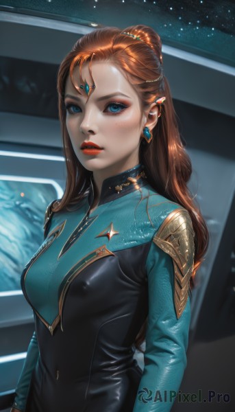 A female captured in a enchanting dynamic scene