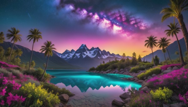 Image of a unique subject in a vibrant sunset outdoors