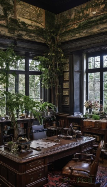 A vivid day showcasing a indoors