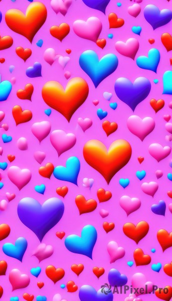 heart,no humans,pink background,pink theme,heart background,gradient