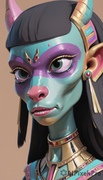 The elegance of a alien in a tranquil dynamic scene