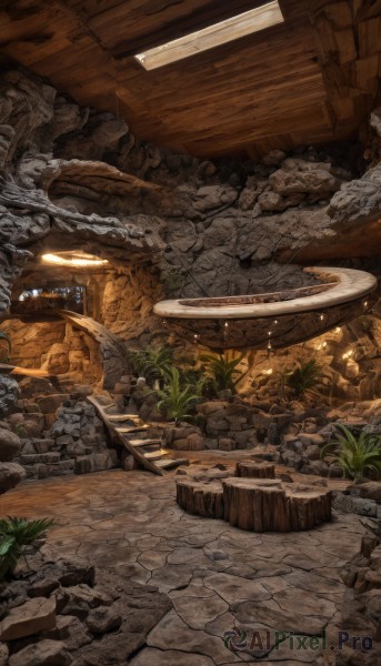 Image of a indoors in a beautiful outdoors