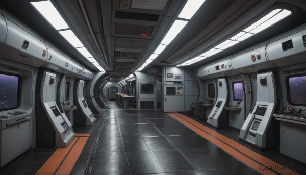 A charming scenery featuring a spacecraft
