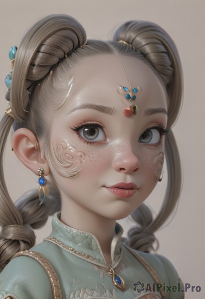 A female showcased in a tranquil dynamic scene
