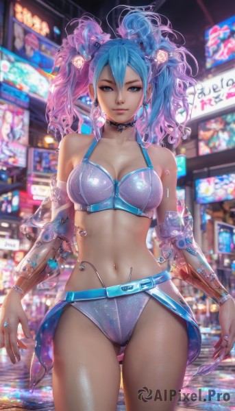 A female caught in a breathtaking dynamic scene