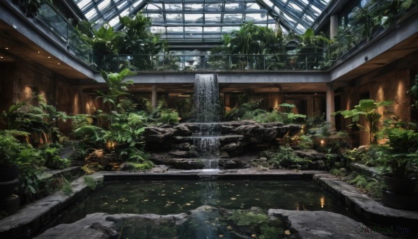 A vivid day showcasing a indoors