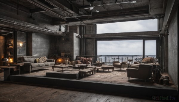 A indoors in a picturesque day