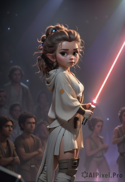 Dynamic scene brought to life with a captivating child