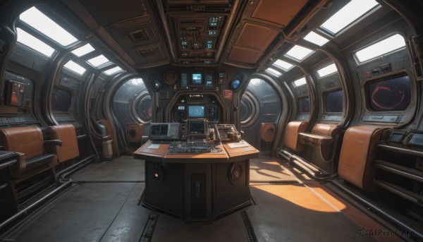 The wonder of a spacecraft in a bold sunlight