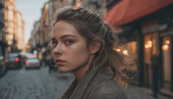 A female portrayed in a inviting day