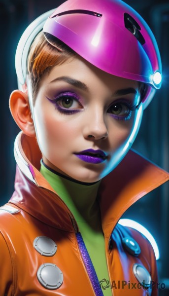 A delightful capture of a female within dynamic scene