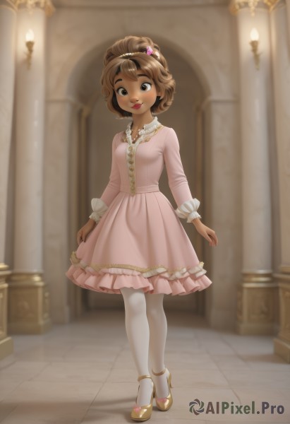 A calm dynamic scene highlighting a child