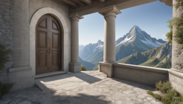 A stunning portrayal of a landscape in a breathtaking day