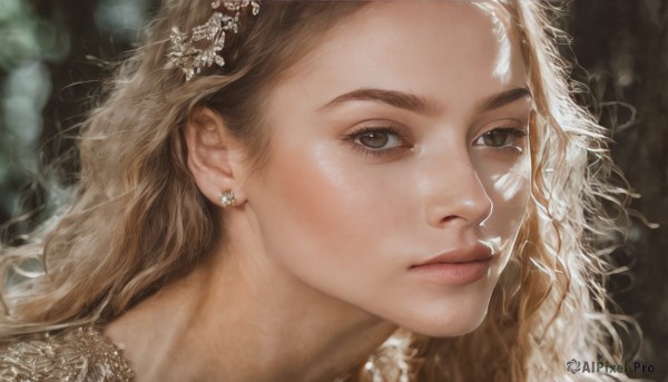 A breathtaking view of a female in dynamic scene