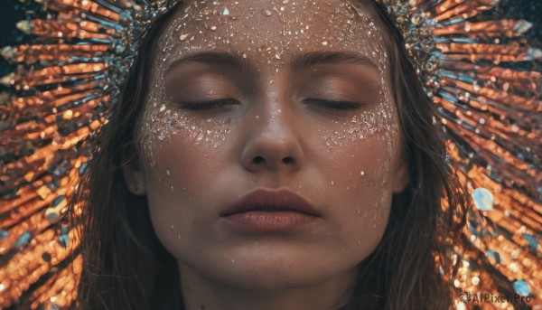 A female captured beautifully in a dynamic dynamic scene