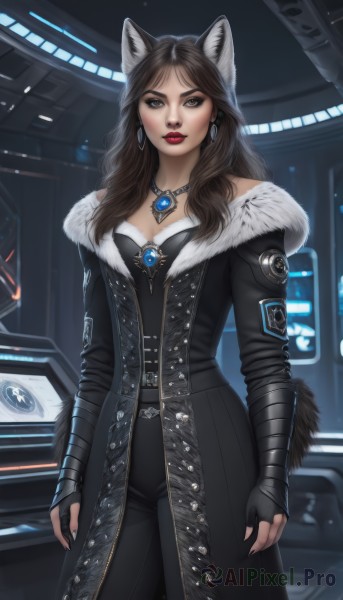A female captured in a enchanting dynamic scene