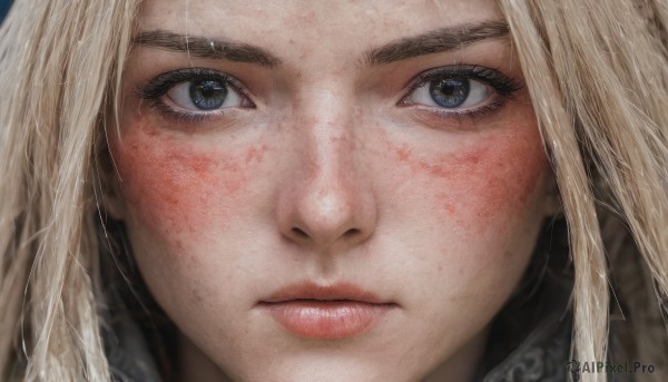 A vibrant female captured in dynamic scene