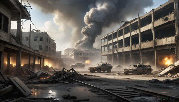 A motor vehicle portrayed in a inviting fiery day