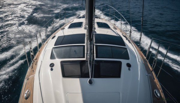 A glimpse of a boat in a picturesque outdoors