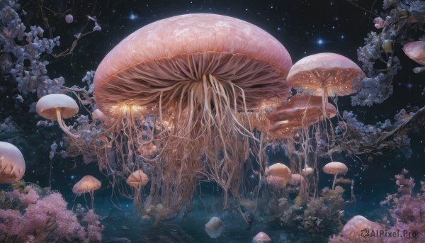 A vivid scenery showcasing a unique subject