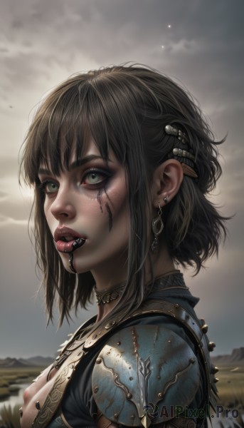 Image of a female in a beautiful outdoors