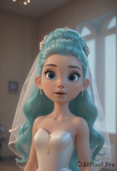 Image of a female in a beautiful window