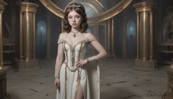 The majestic beauty of a female set within a dynamic dynamic scene