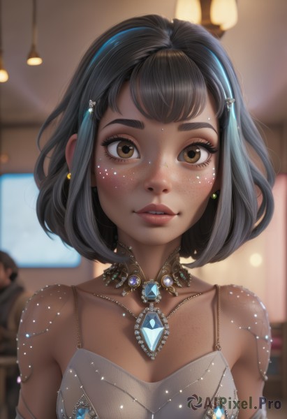 A majestic image of a female in dynamic scene