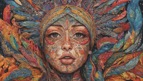A female captured beautifully in a dynamic dynamic scene