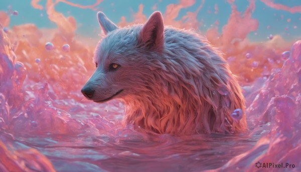 A unique subject amidst a vivid day