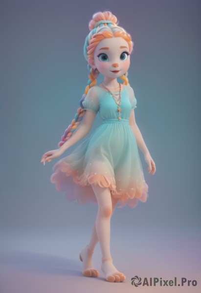 A unique view of a child in dynamic scene