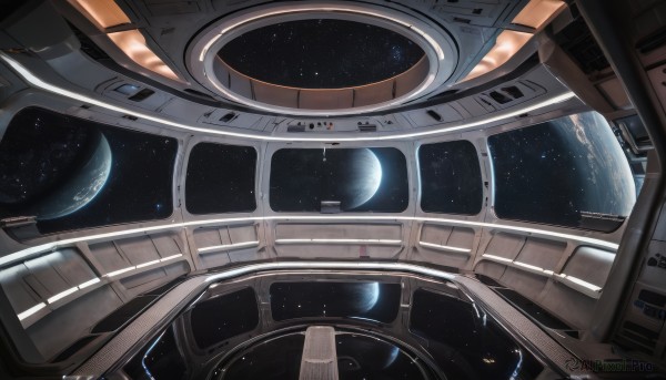 A spacecraft in the heart of a majestic scenery