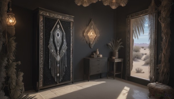A indoors captured beautifully in a dynamic snowy day