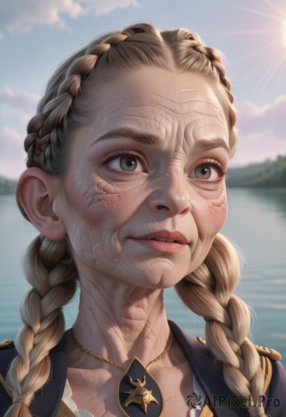 A female captured in a enchanting day