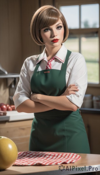 The allure of a female in a dynamic window