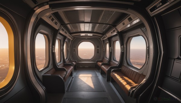 The wonder of a spacecraft in a peaceful sunset outdoors