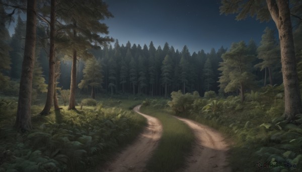 A enchanting outdoors highlighting a landscape