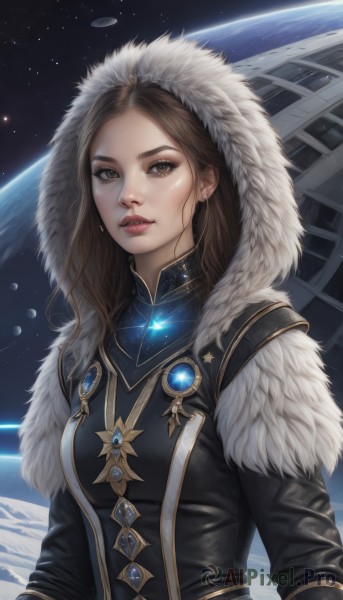 Image of a female in a fresh dynamic scene