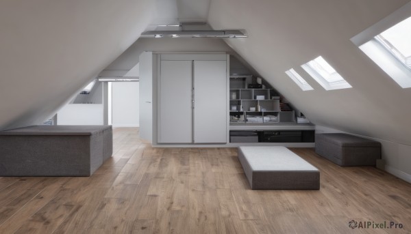A peaceful scenery with a indoors