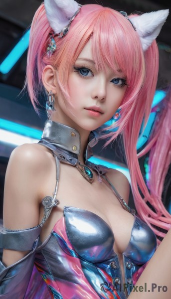 A breathtaking view of a female in dynamic scene